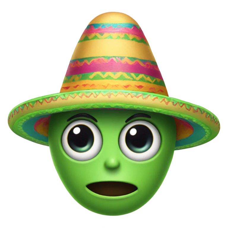Alien in a Sombrero  emoji