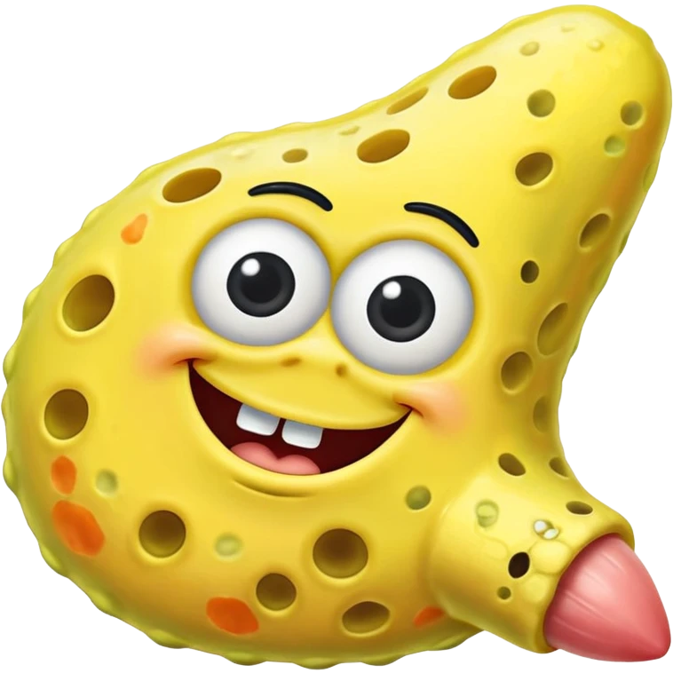 Spongebob’s penis emoji