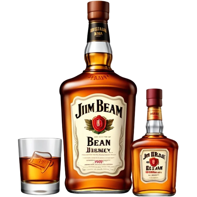 jim beam whiskey bottle emoji