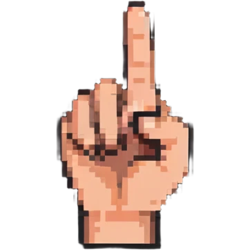middle finger hand gesture emoji