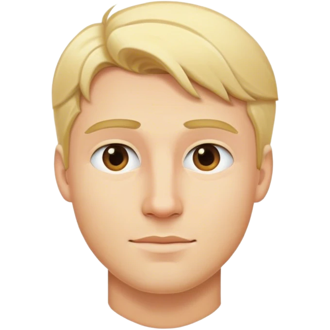 handsome man with blond   emoji
