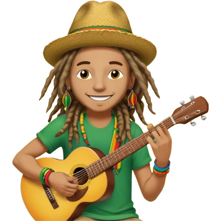 reggae without person emoji