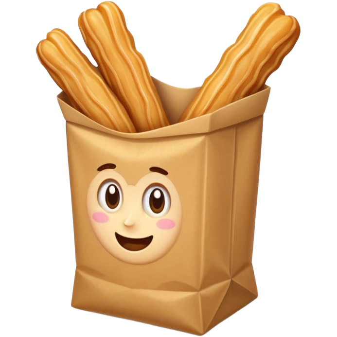 churros dans un paquet emoji