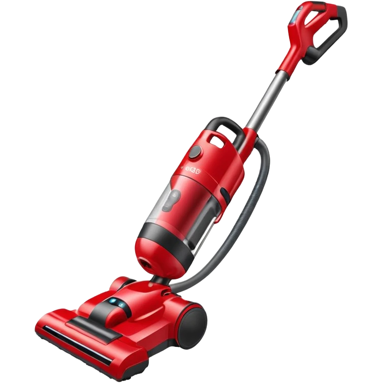 red cordless vacuum emoji