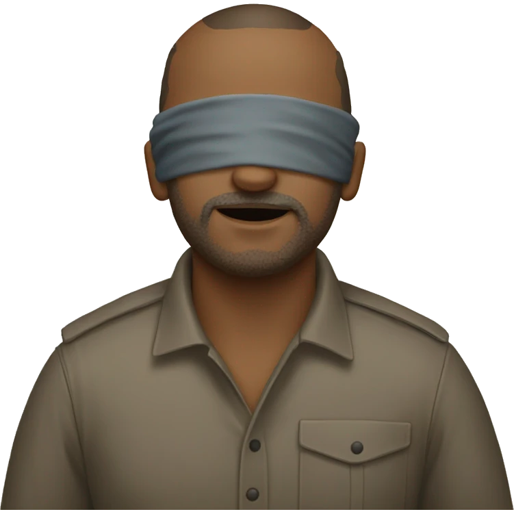 The blind leading the blind emoji