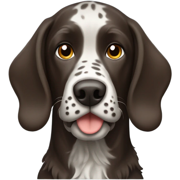 Wired Haired German Pointer emoji