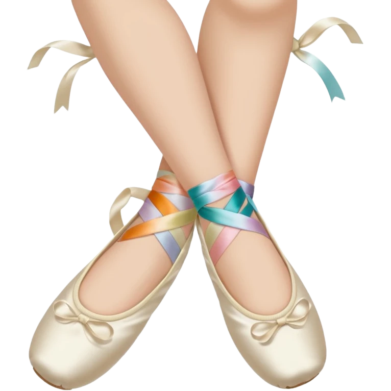 Ivory ballet shoes emoji