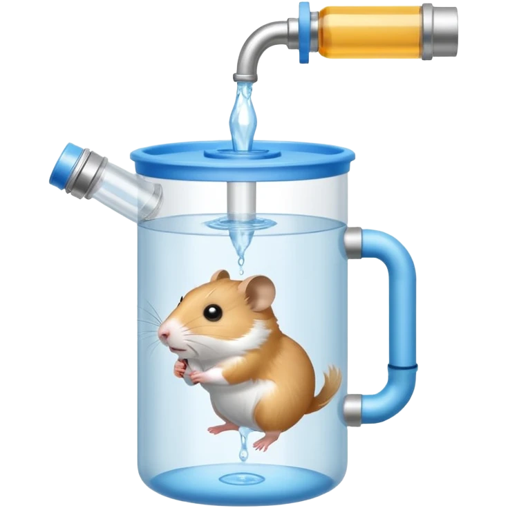 hamster waterer emoji