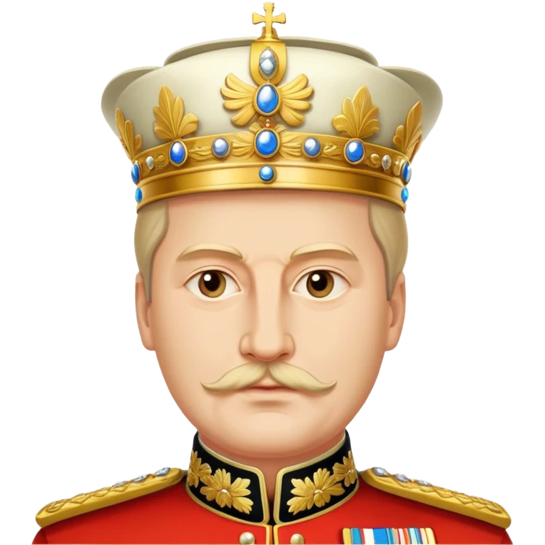 Emperor of the Russian Empire Nicholay II emoji
