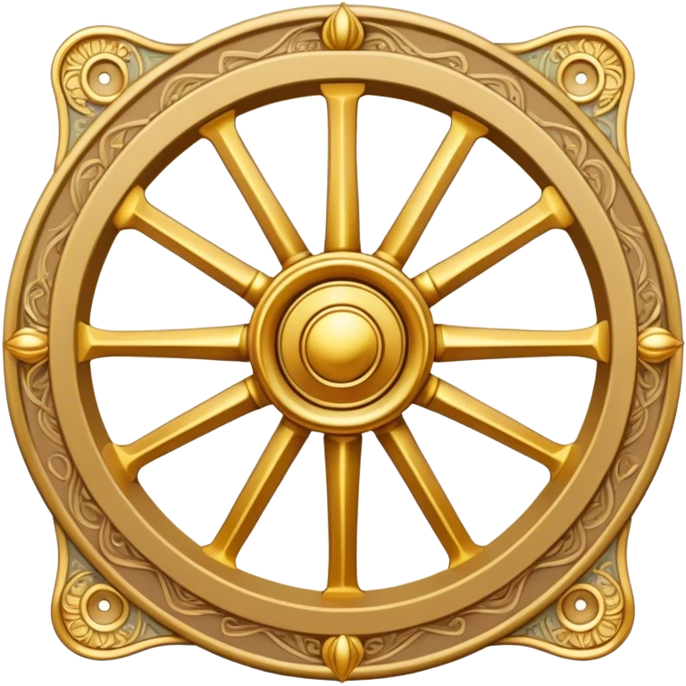 Wheel Tarot Card emoji