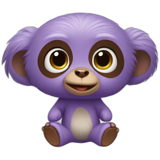 lilac cheburashka emoji