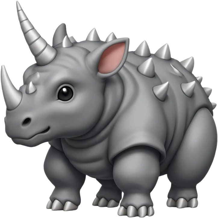 Rhyhorn-Pokémon (full body) emoji