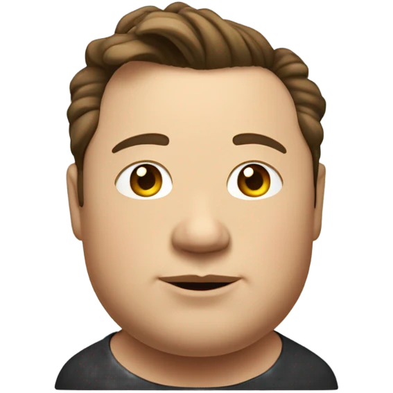 Fat elon musk emoji