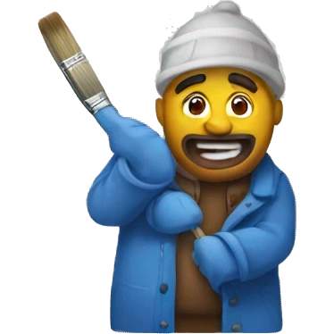 Paint emoji