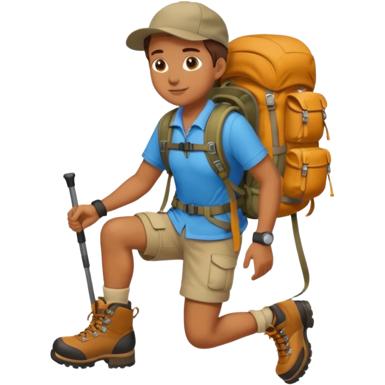 등산 emoji
