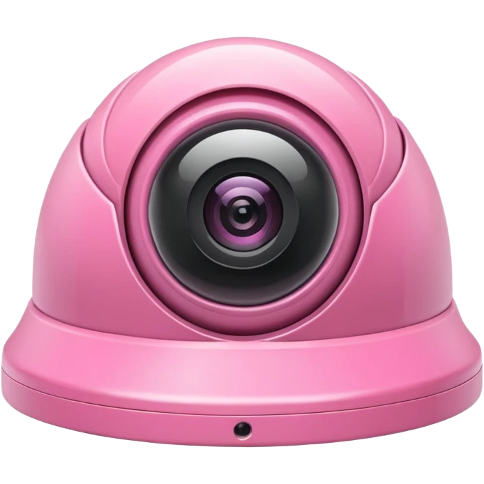 Security Camera pink  emoji