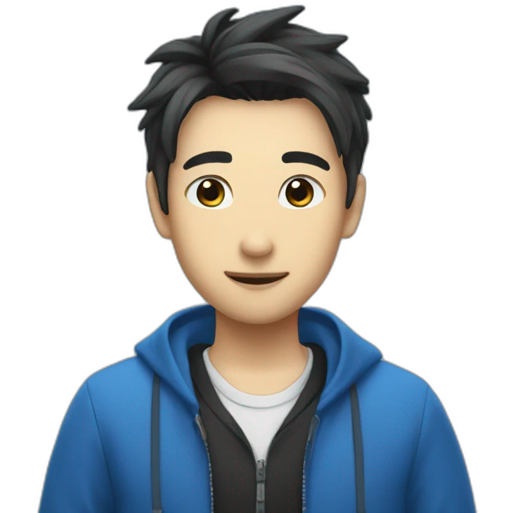 Isagi in blue lock emoji