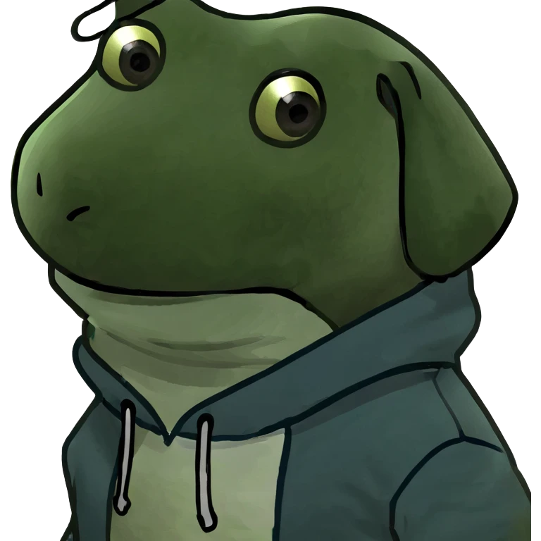 Dog wearing a hoodie emoji