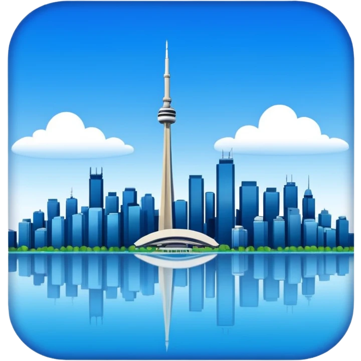 Toronto blue days emoji