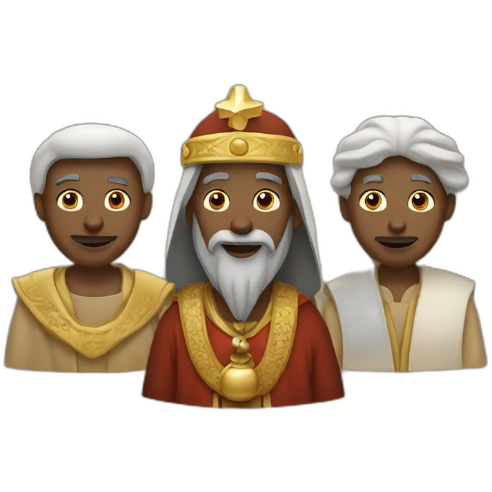 three wise men emoji