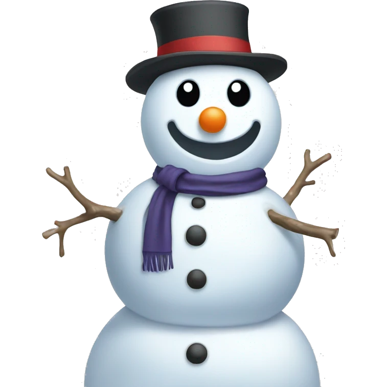 Snowman emoji
