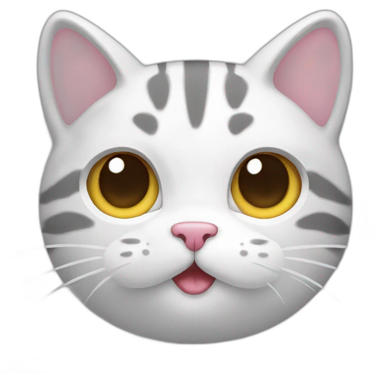Cat kawaii emoji