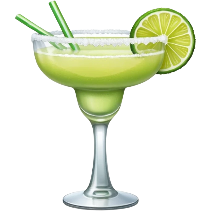 a classic margarita cocktail  emoji