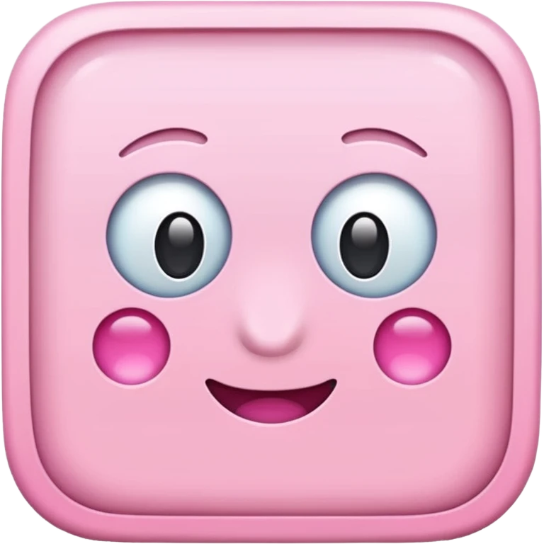 Pink square emoji emoji