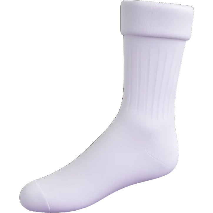 white socks emoji