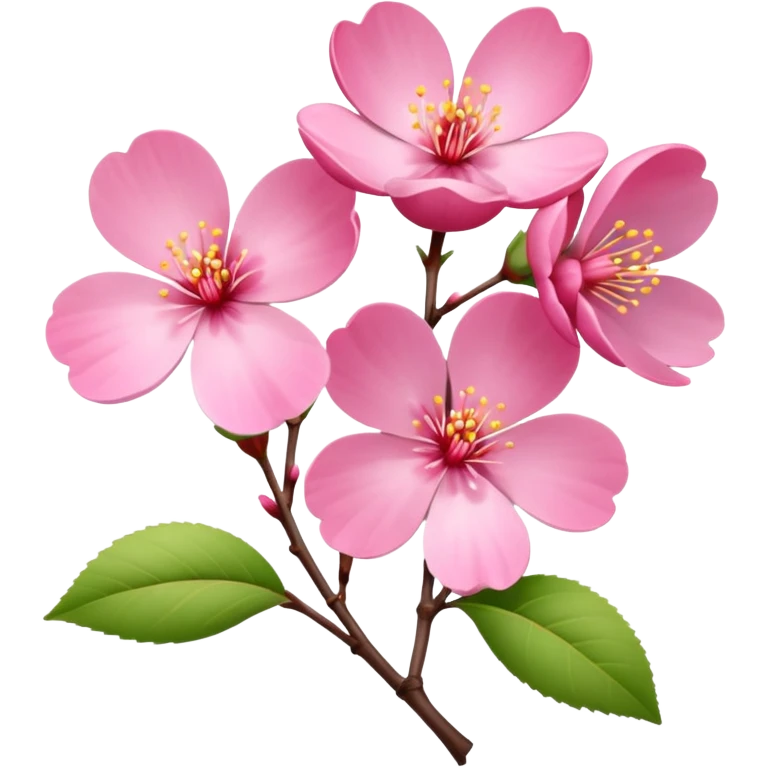 fleurs de cerisiers emoji