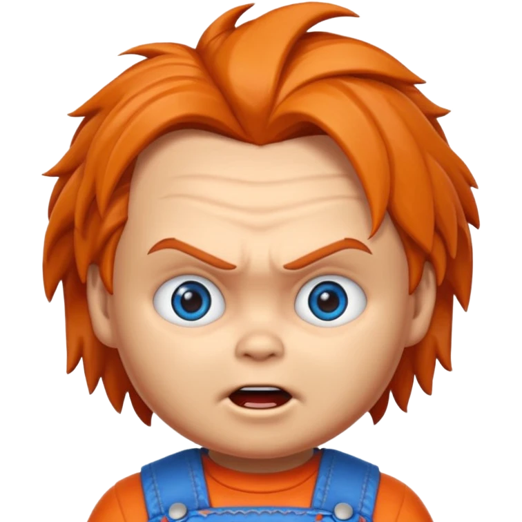 Un emojin de chuky emoji