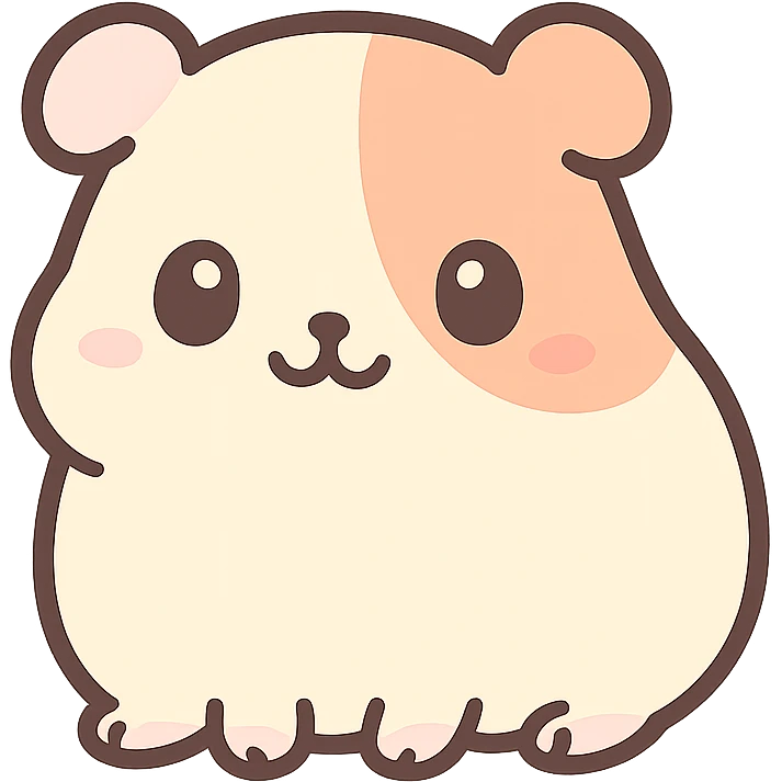 una cobaya tierna emoji