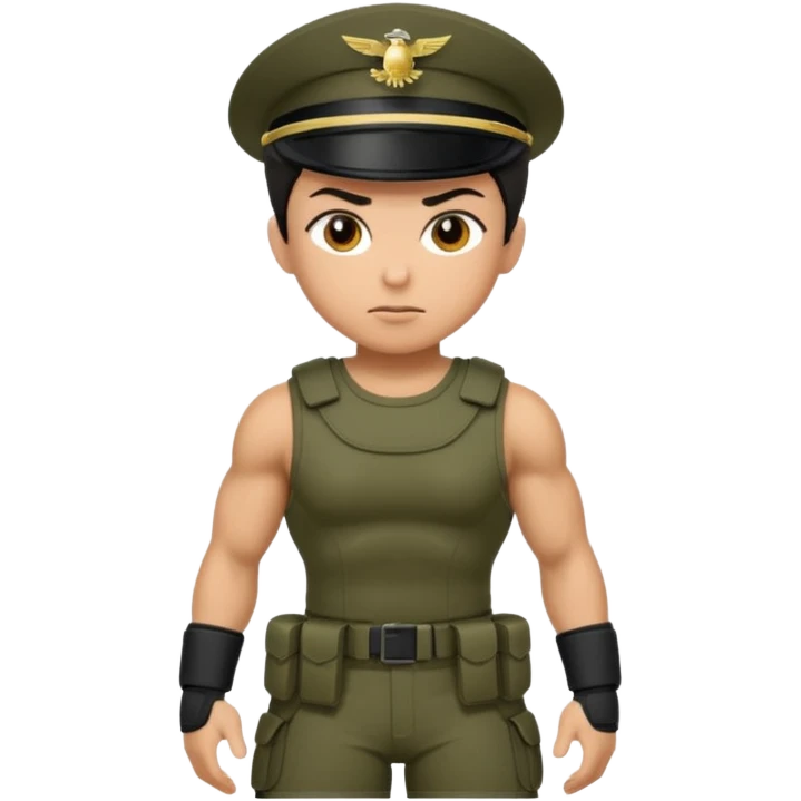 Marine squat emoji