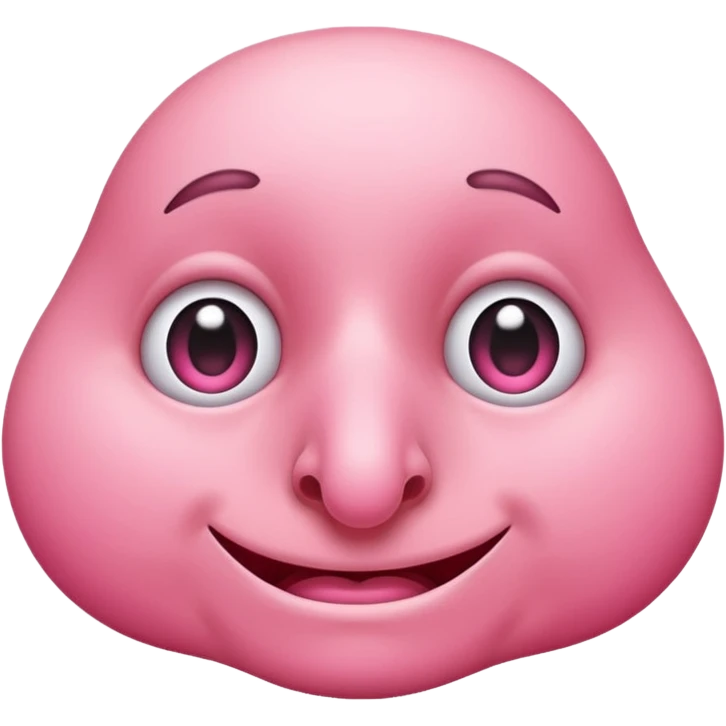 single large cartoon nose emoji