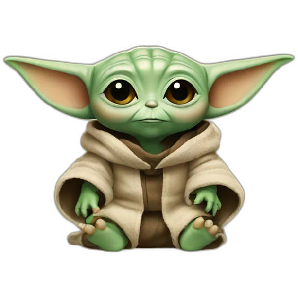 Baby yoda emoji