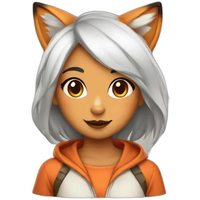 fox girl emoji
