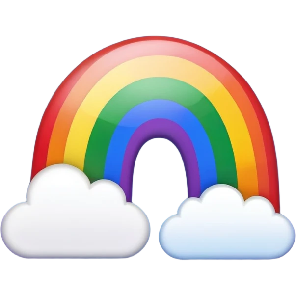 make an emoji of the words gay in rainbow colouring emoji