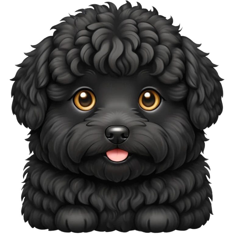 Black Schnoodle emoji