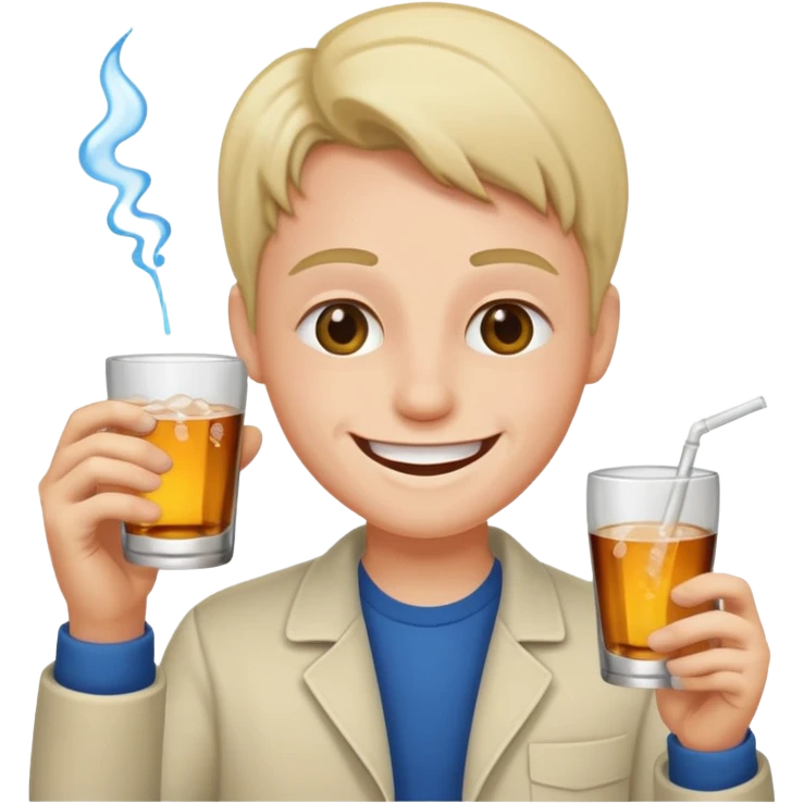 Alkohol und drogen dieser Emoji trinkt Alkohol und drogen 😀 emoji