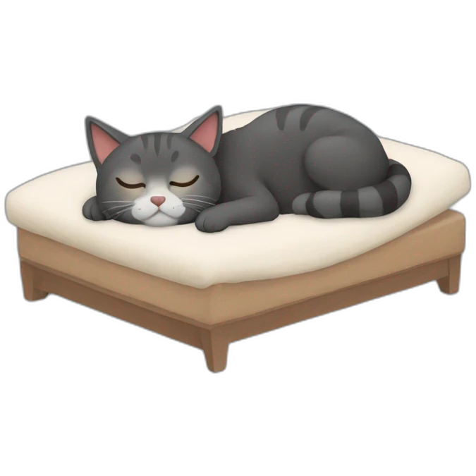 Gato dormido emoji