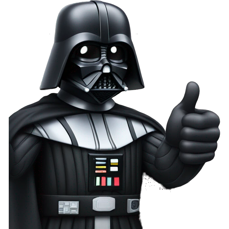 Darth Vader giving a thumbs up emoji