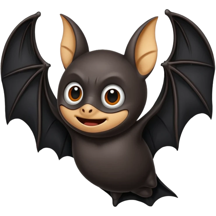 bat flying emoji