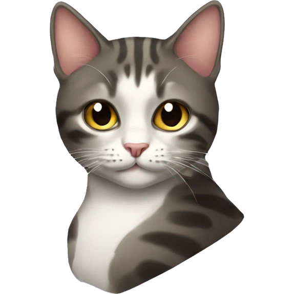 Glamorous cat emoji