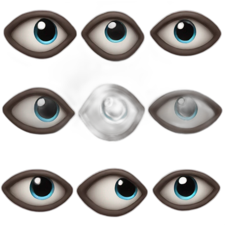eye, heart emoji