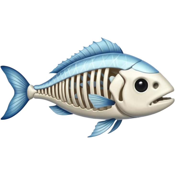 Skeleton Fish emoji