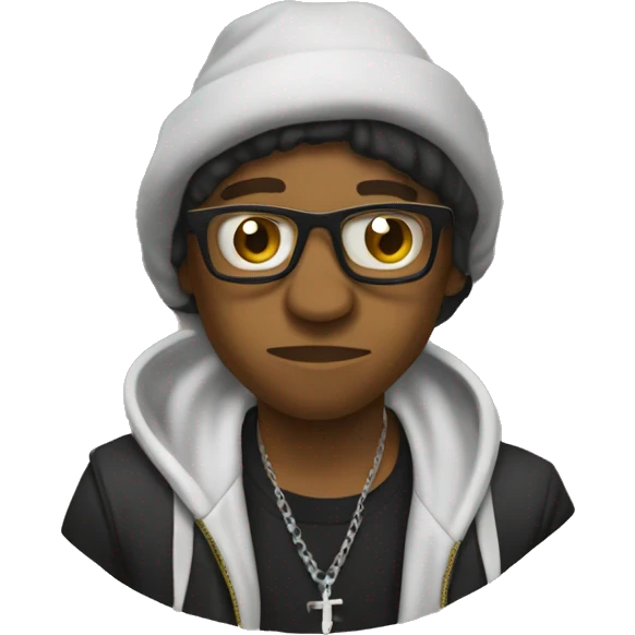 lupe fiasco as an emoji emoji