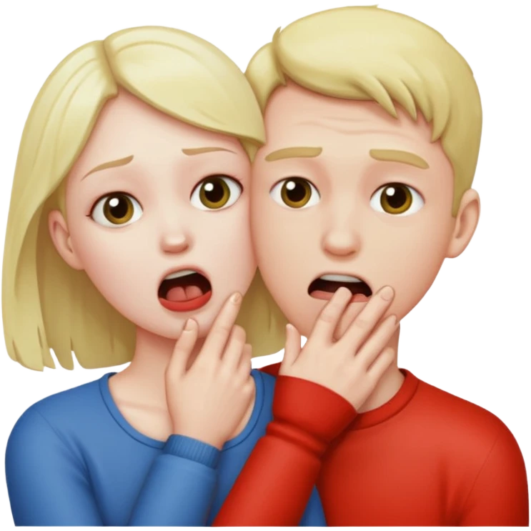 persons chocking themselves  emoji