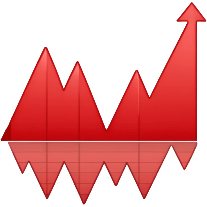 chart going down emoji