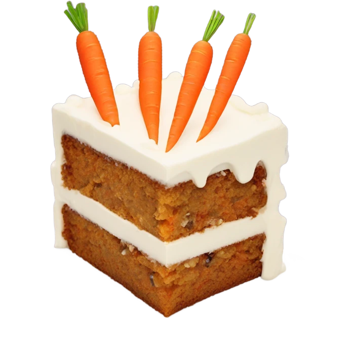 Carrot cake emoji