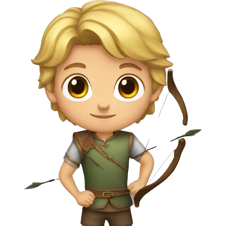 Young archer emoji
